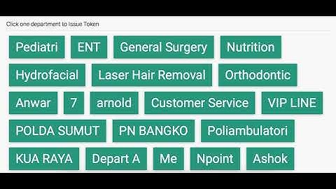 Blynk Token (Queue) Management Quick Demo