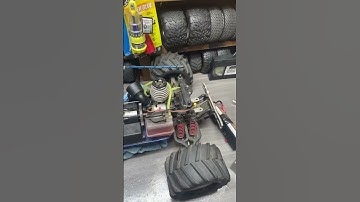 Traxxas T Maxx 2.5 Perfect Fire Up And Idle !!!