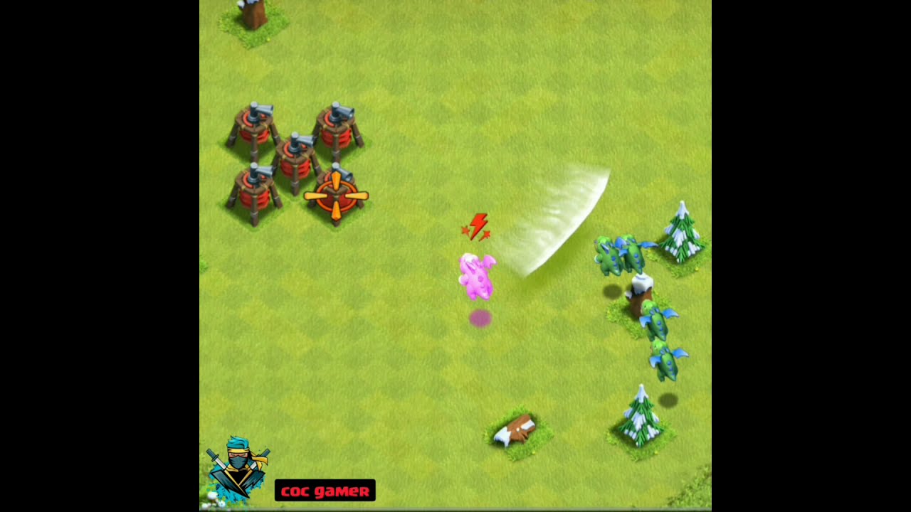 Air Sweepers Vs Baby Dragons | Clash of Clans | Shorts