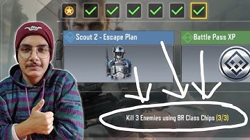 HOW TO KILL 3 ENEMIES USING BR CLASS CHIPS!!??? // Call of Duty Mobile Season 1 ❤️