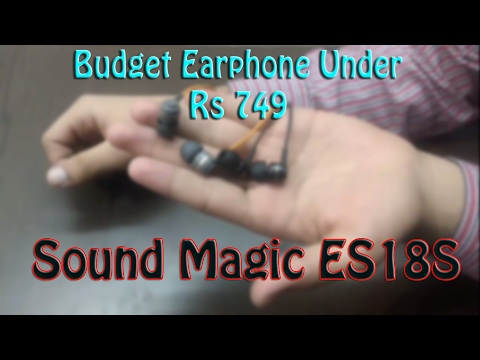 Soundmagic ES18s Best budget earphones