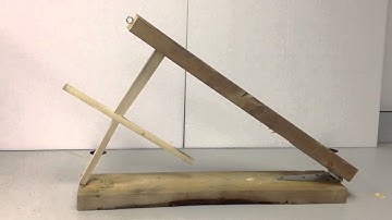 Three stick deadfall trigger with the Driveway Primitive