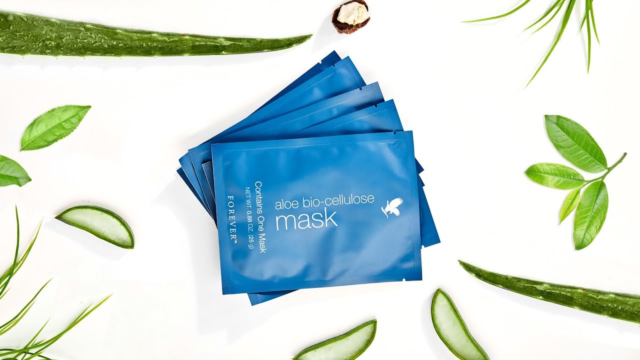 Aloe bio-cellulose mask - YouTube