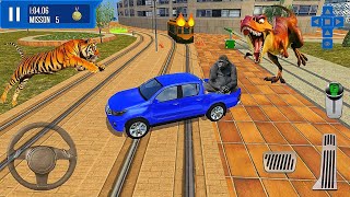 City Driver : Roof Parking Challenge - Car Vs Metro Train 🚃 - Car Games - Android Games #1 screenshot 5