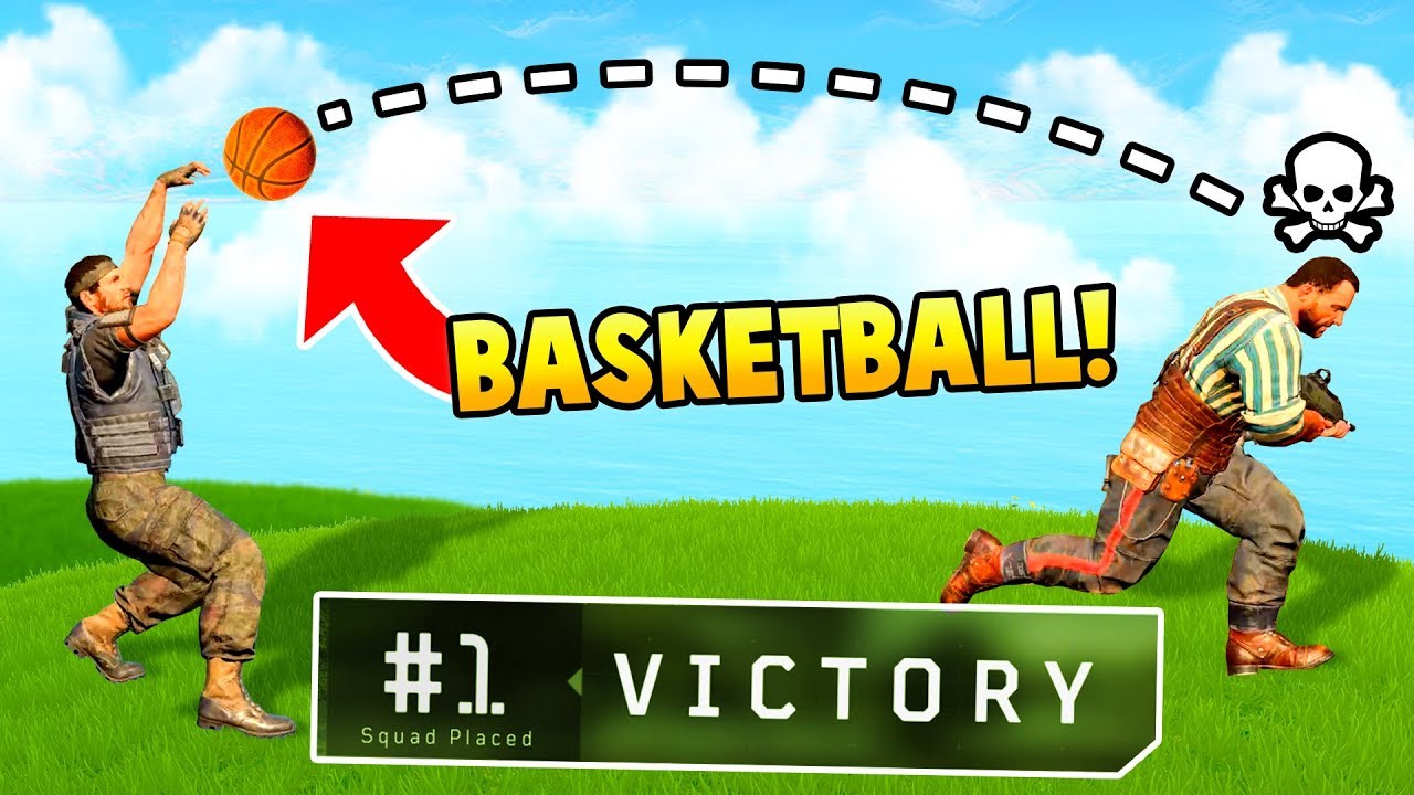 BASKETBALL FINAL KILL in BLACKOUT! (BO4 Black Ops 4 FAILS & WINS #1)