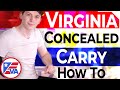 How To Get A Concealed Carry Permit In Virginia (VA) - YouTube