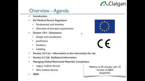 EU Medical Device Regulation Webinar