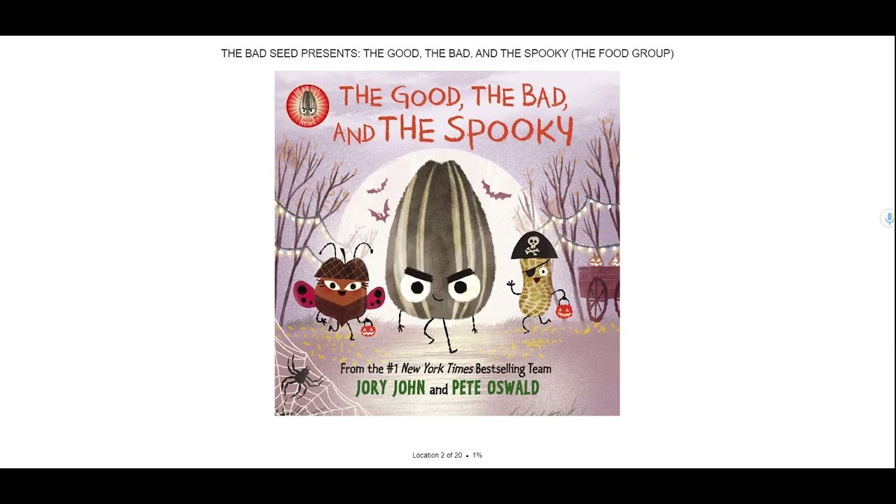 The Good, The Bad and The Spooky by Jory John and Pete Oswald - YouTube