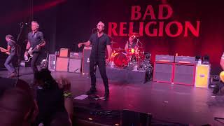 Video thumbnail of "Bad Religion - Los Angeles is Burning - Riverside, CA - 10/15/21 - 4K 60FPS HDR"