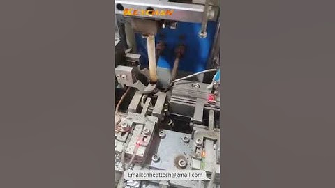 Automatic induction brazing of Copper terminals