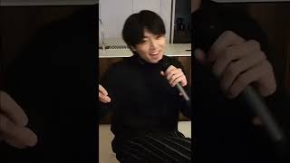 Jungkook singing RUN BTS Vlive #bts