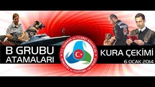 2013-2 B Grubu Personel Atamaları Kura Sonuçları