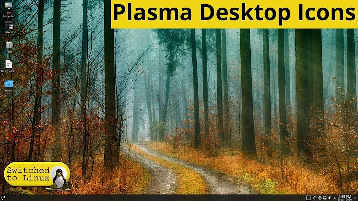 Restoring Desktop Icons to Plasma