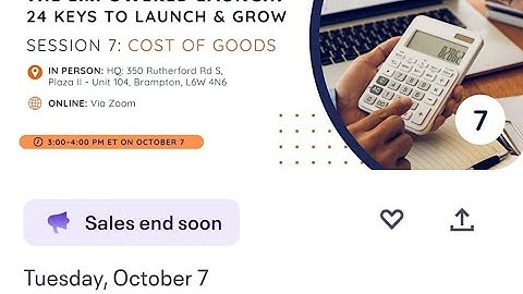 Day 7 - Cost of Goods - Empowered 4x Business Fundamentals Daily Training