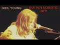 ACOUSTIC LIVE AMAZING ‘74 SET! Neil Young, Citizen Kane Jr. Blues Review