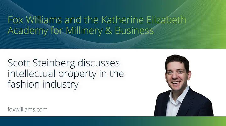 Copyright and intellectual property in the fashion industry