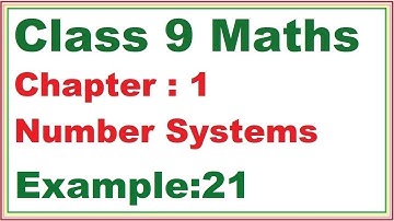Example (21) Chapter:1 Number Systems | Ncert Maths Class 9