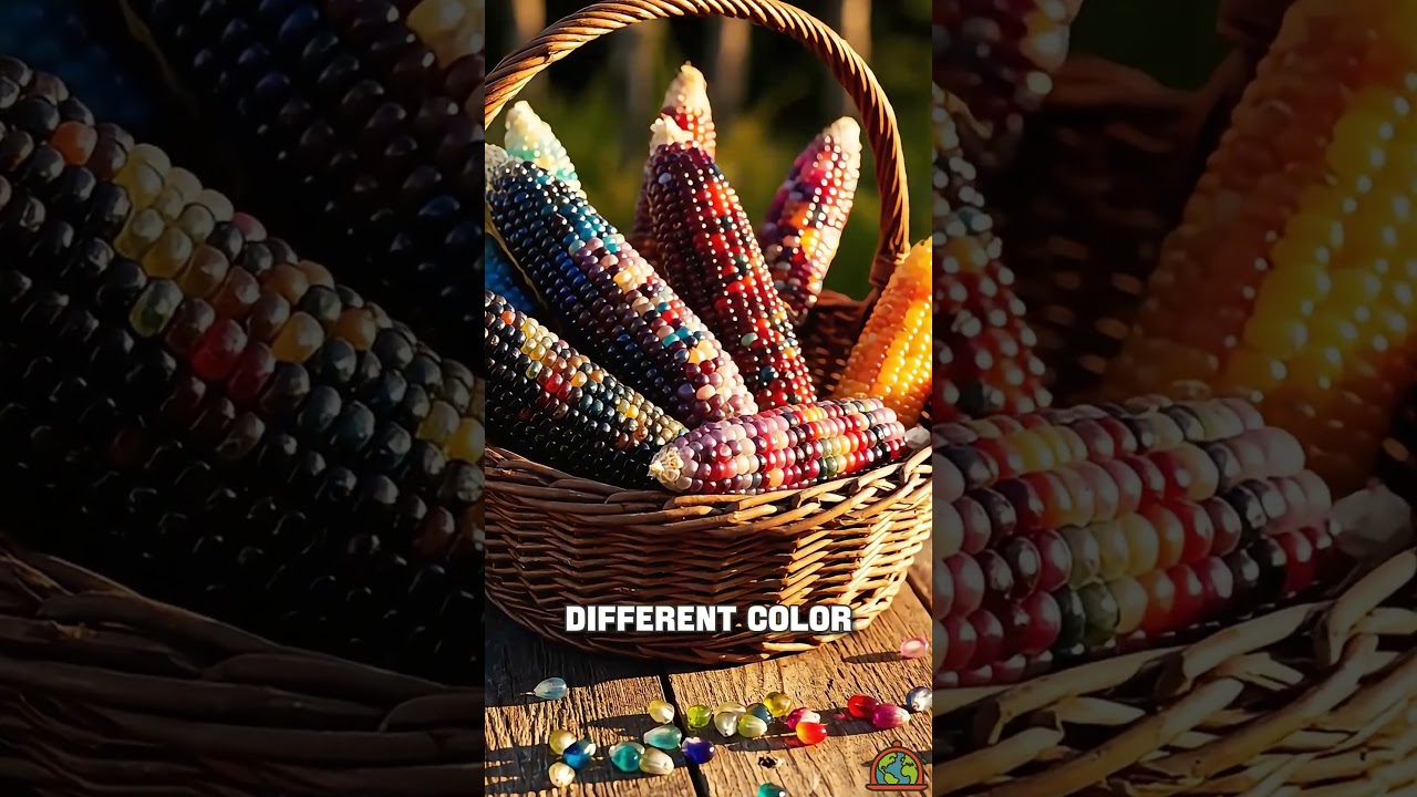 This Corn Looks Like JEWELS... But It's 100% REAL! 🌽💎