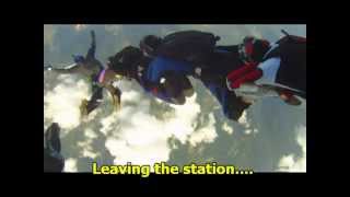 The Train - a linked diving exit and flying