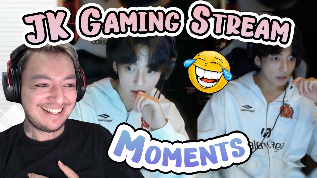 JUNGKOOK GAMING 🎮 LIVE 🔴 | FUNNY MOMENTS 🤣 | REACTION