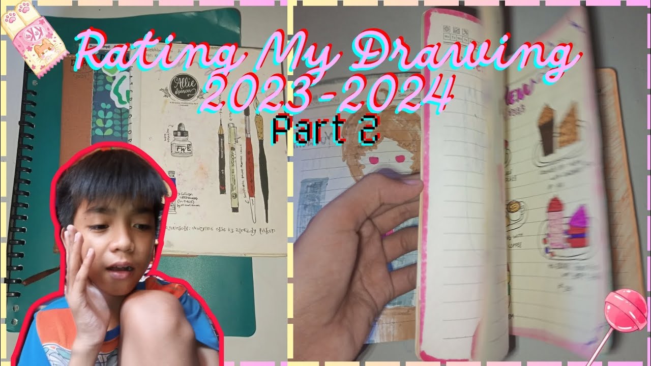 Rating My Drawing 2023-2024 Part 2 |Prince Tashinuke Vlog #myart #art # ...