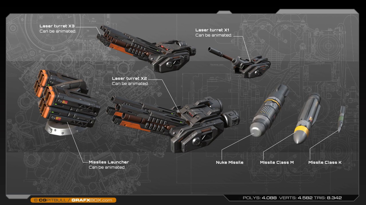 RTS Games / Spaceships Weapons