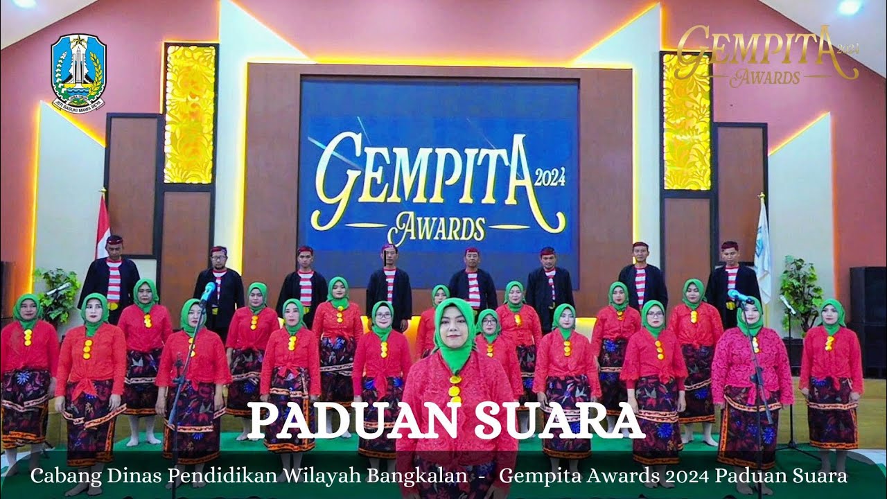 Wa' Ronjengan  |  Gempita Awards 2024 Paduan Suara Cabdin Bangkalan