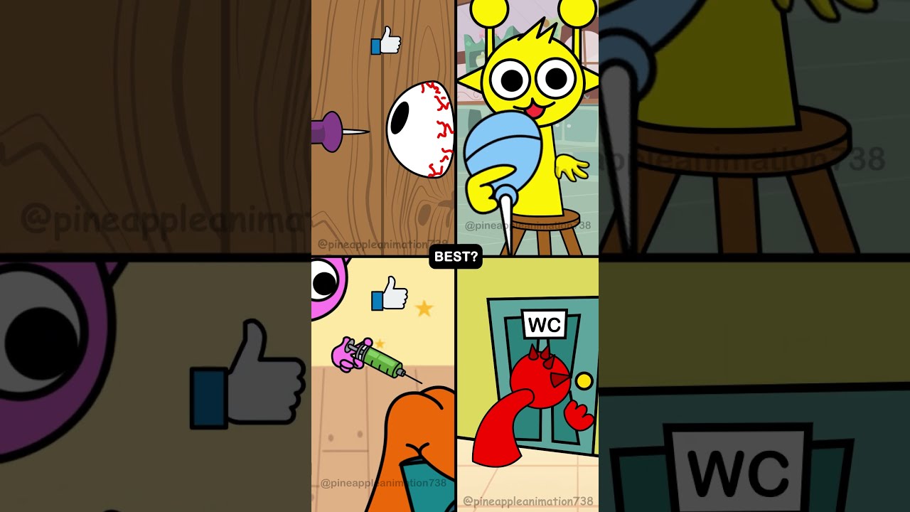 Needle Dropping On Eye Choose Best Animation
