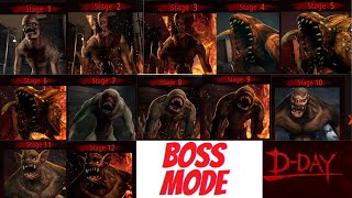 Boss Mode All Stages Complete Powerful Gameplay Zombie Hunter D-Day : 10Mil + screenshot 1