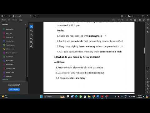 Interview questions 2024