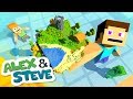 GOD MODE - Alex and Steve Life (Minecraft Animation)