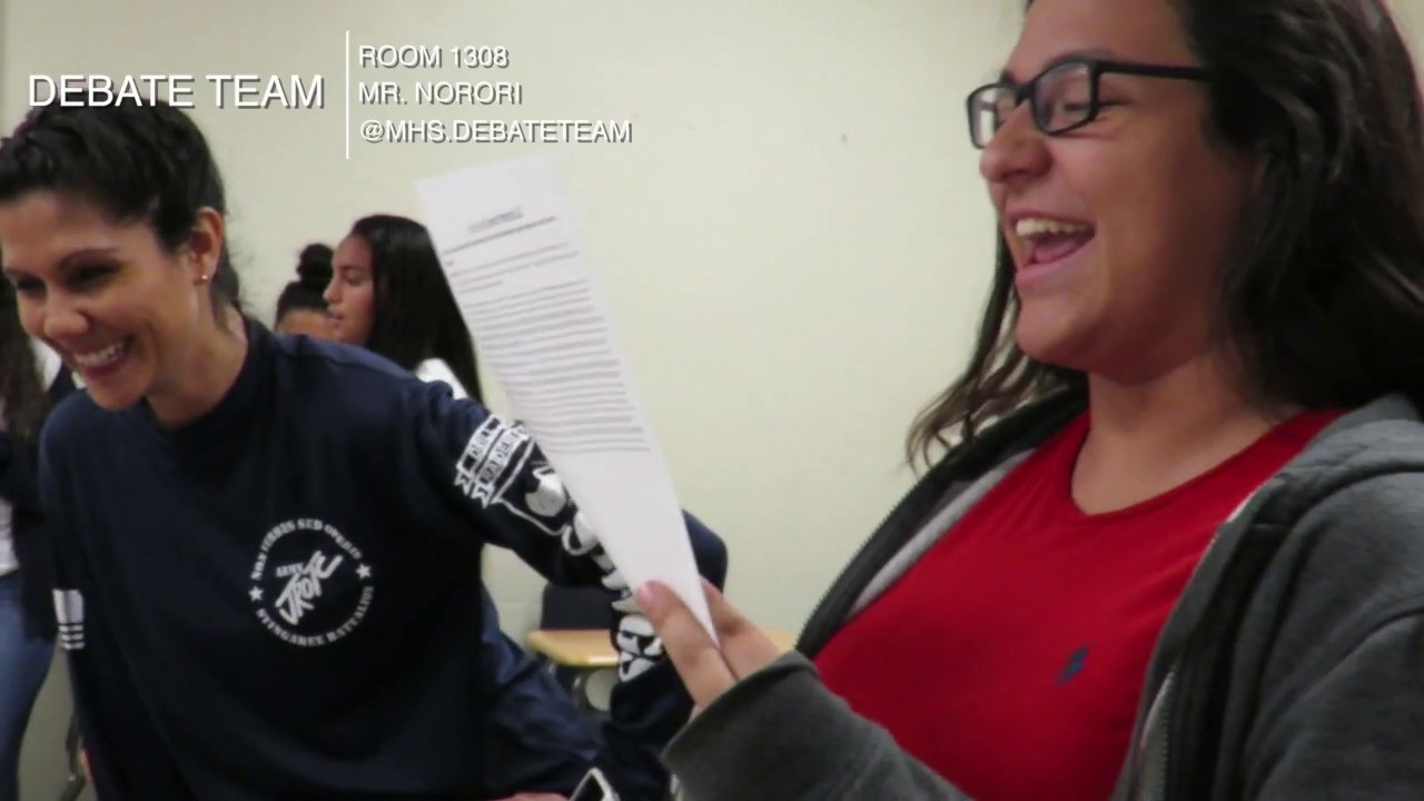 Debate Team - Get Involved, Stings! - Miami Senior High
