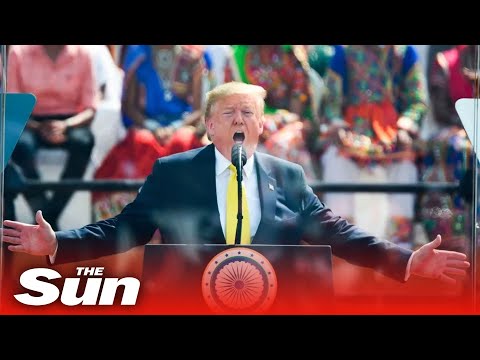 Donald Trump hilariously tries and fails to pronounce Indian names and Hindi words at state visit