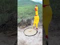 Awesome Unique DIY Quail Bird Trap Using STARBUCKS Bottle #camping #Outdoors #bushcraft #starbu