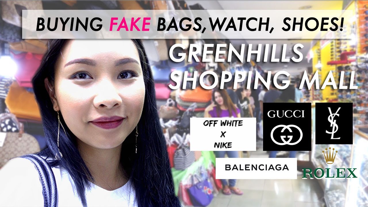 Shopping at Greenhills (knock-off central)