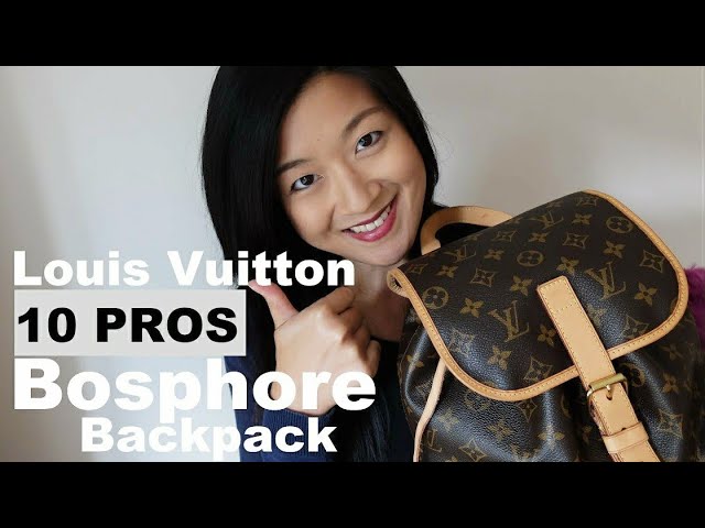 First Impressions + What's In My Bag  LOUIS VUITTON BOSPHORE BACKPACK 