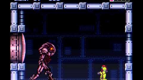 Super Metroid First Sub Boss - Torizo