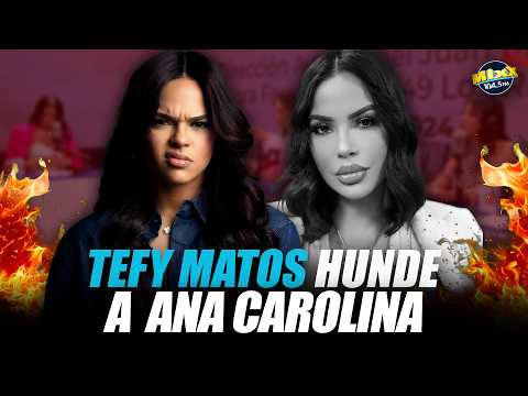 ¡SE ARMÓ EL DEBATE! TEFY MATOS DESTROZA A ANA CAROLINA POR SUS PALABRAS