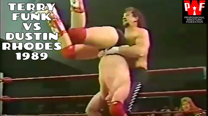 Terry Funk vs Dustin Rhodes 1989 | RARE FULL MATCH