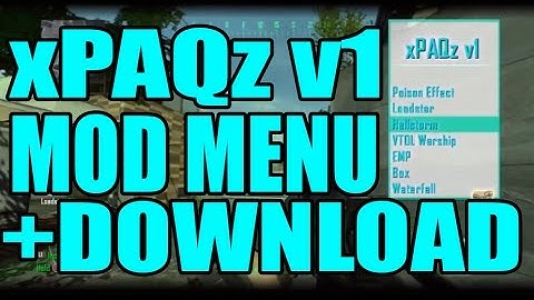 [Bo2/1.15] xPaqz v1 Mod Menu + Download!