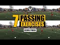 7 Passing Exercises | Covid Proof | Footbal - Soccer Training | U10 - U11 - U12 - U13 - U14