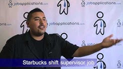 Starbucks Interview - Shift Supervisor