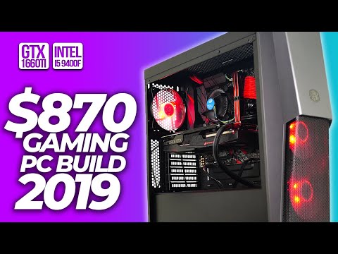 $870 Gaming PC Build ft. ASUS ROG Strix GTX 1660 ti OC Edition i5 9400F Benchmark Gameplay Included
