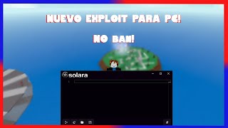 Exploit de Roblox Pc: Solara!!!