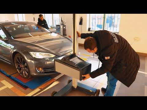 ინსპექტირების ცენტრი დაჯი TESLA MODEL S  გლდანი ქერჩის 10