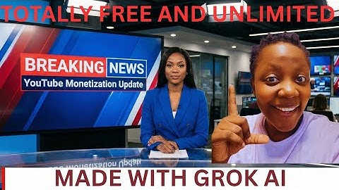 How I Created a Professional TV News Broadcast Using Grok AI (Free Tool)