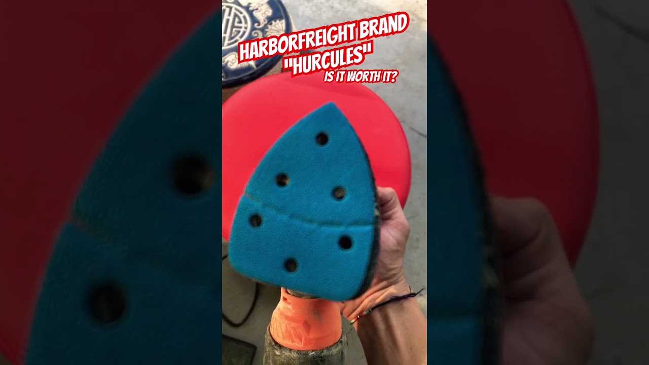 HarborFreight “Hercules” sandpaper, is it worth it? Watch till end ! 