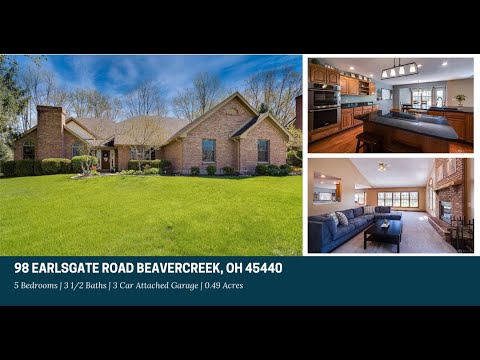 98 Earlsgate Rd, Beavercreek, OH home video tour