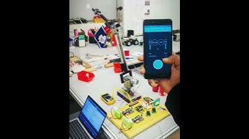 Smartphone application controlled 5-DOF Robotic arm for Handicapped people