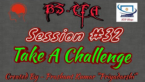 ERA Session 32  - BS CFA - Take A Challenge